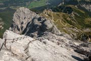 Alspitz Ferrata - Klettersteig zum Gipfel der Alpspitze